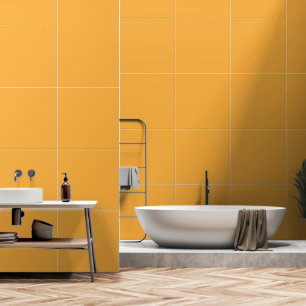 A yellow square featuring a clean white border, cr wallpaper