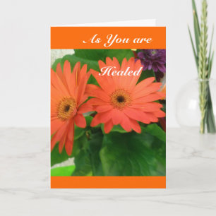 A You are Healed Card