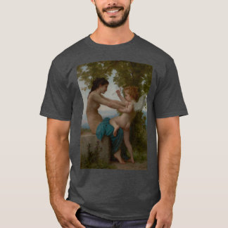 A Young Girl Defending Herself against Love T-Shirt