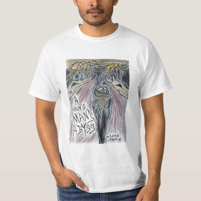 A Young Man's Abyss T-shirt (Front)