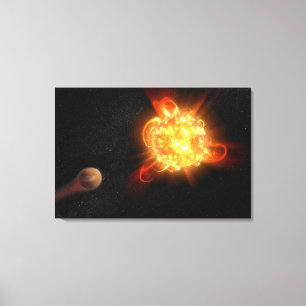 A Young Red Dwarf Canvas Print