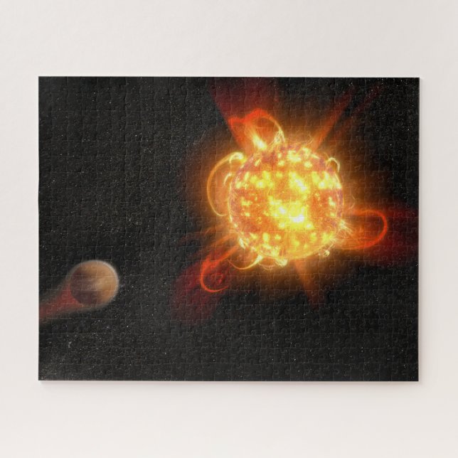 A Young Red Dwarf Jigsaw Puzzle (Horizontal)