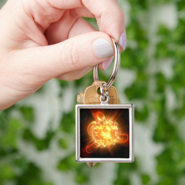 A Young Red Dwarf Keychain (Hand)