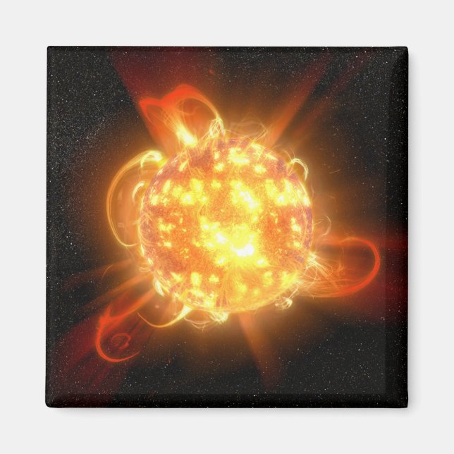 A Young Red Dwarf Magnet (Front)