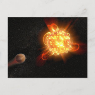 A Young Red Dwarf Postcard