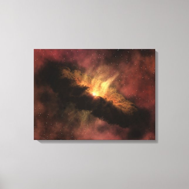 A young star canvas print (Front)