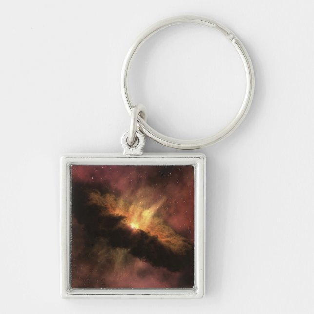 A young star keychain (Front)