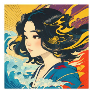 A Young Vietnamese Woman Photo Print