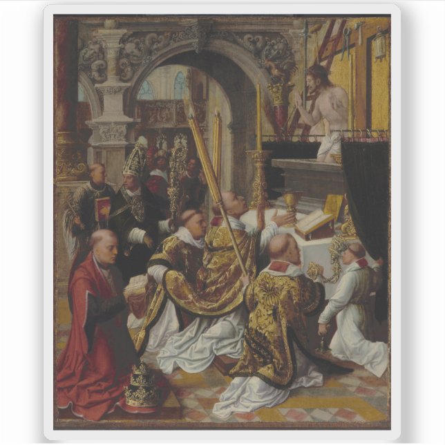 A. Ysenbrandt: The Mass of Saint Gregory the Great (Front)