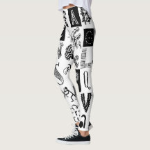 A-z Letters Athleisure Leggings