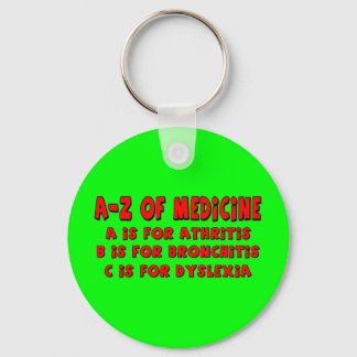 A-Z of Dyslexia Keychain