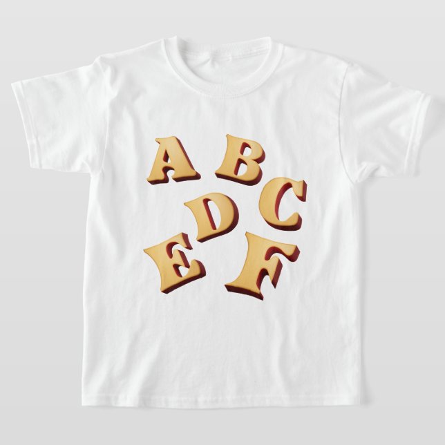 A-Z T-Shirt (Laydown)
