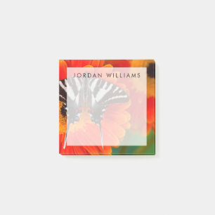 A Zebra Swallowtail Butterfly Post-it Notes