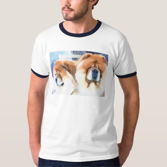 A ZEN KIND OF DAY chows-white styles T-Shirt