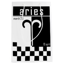 A zodiac sign gift bag for Aries.