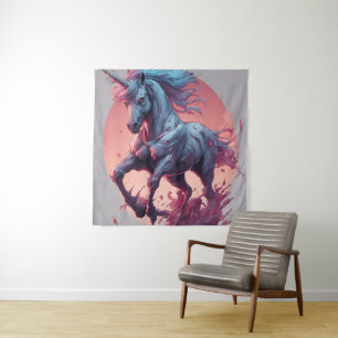 A Zombie Unicorn Poster Tapestry