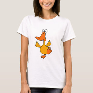 AA- Dancing Duck Cartoon Shirt