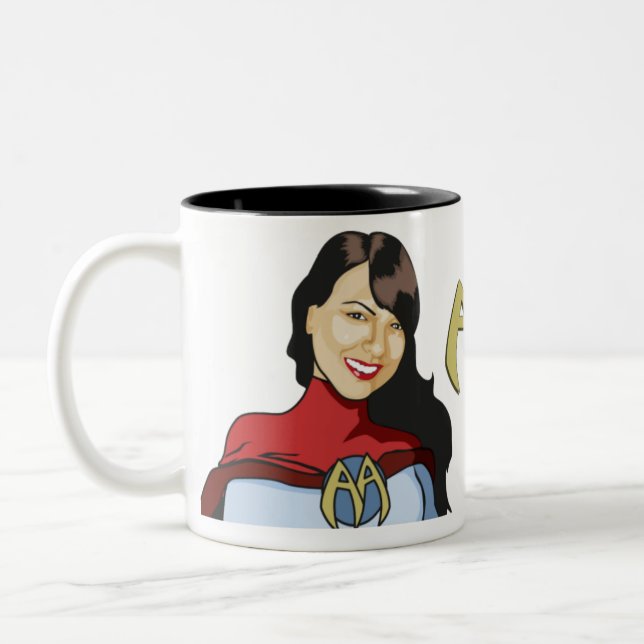 AA one Two-Tone Coffee Mug (Left)