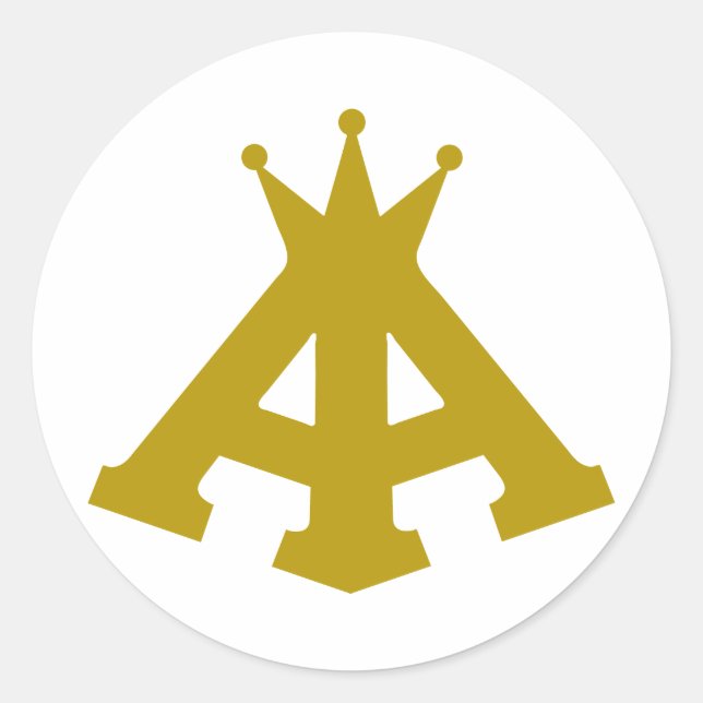AA-real Classic Round Sticker (Front)