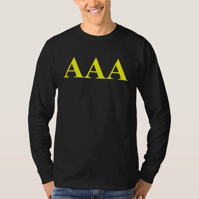 AAA Triple A T-Shirt (Front)