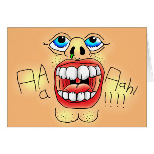 AAAAAAHH ! Visage hurlant