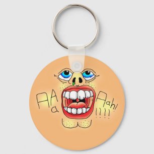 AAAAAAHHH! Screaming Face Keychain