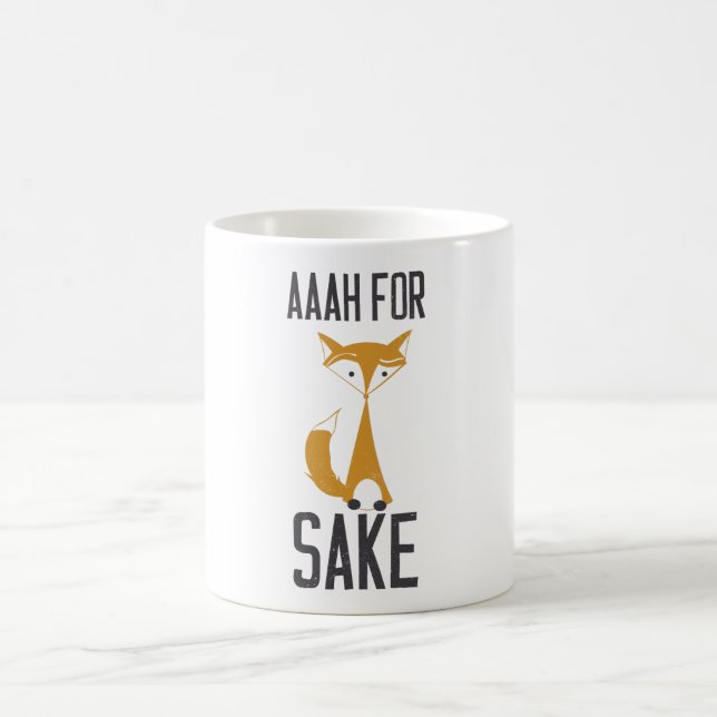 Aaaaah, for fox sake! coffee mug (Center)
