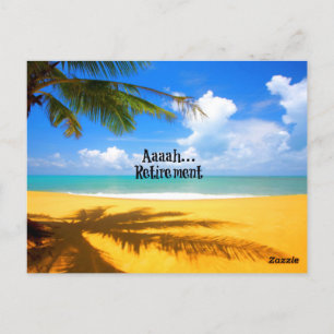 Aaah...retirement and relaxation postcard
