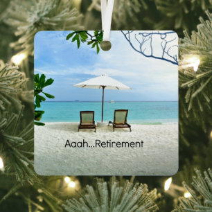 Aaah...retirement Ceramic Ornament