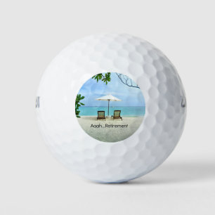 Aaah... retirement golf balls