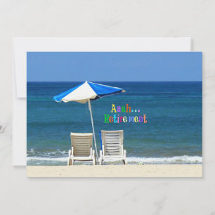 Aaah...Retirement Holiday Card