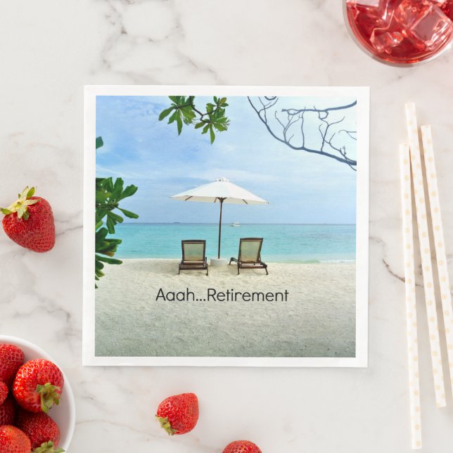 Aaah...Retirement Napkin (Insitu)