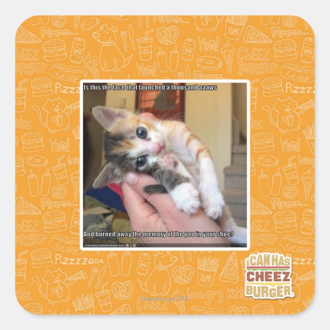 Aaaws Square Sticker (Front)