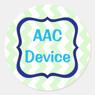 AAC label green