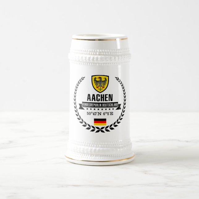 Aachen Beer Stein (Center)