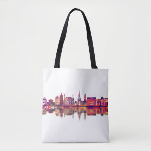 Aachen Germany Skyline Tote Bag