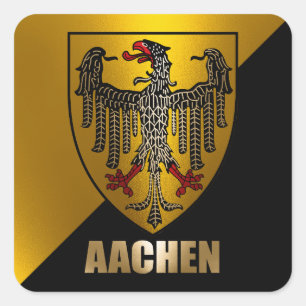 Aachen                                             square sticker