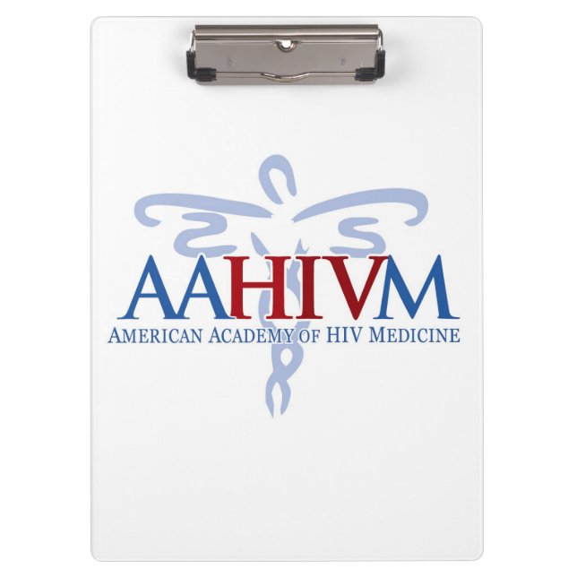 AAHIVM logo Clipboard (Front)