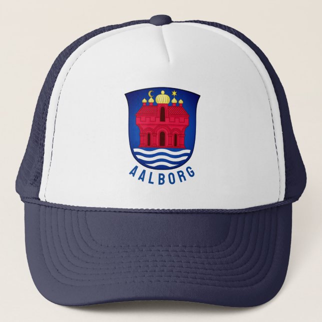 Aalborg coat of arms - DENMARK Trucker Hat (Front)