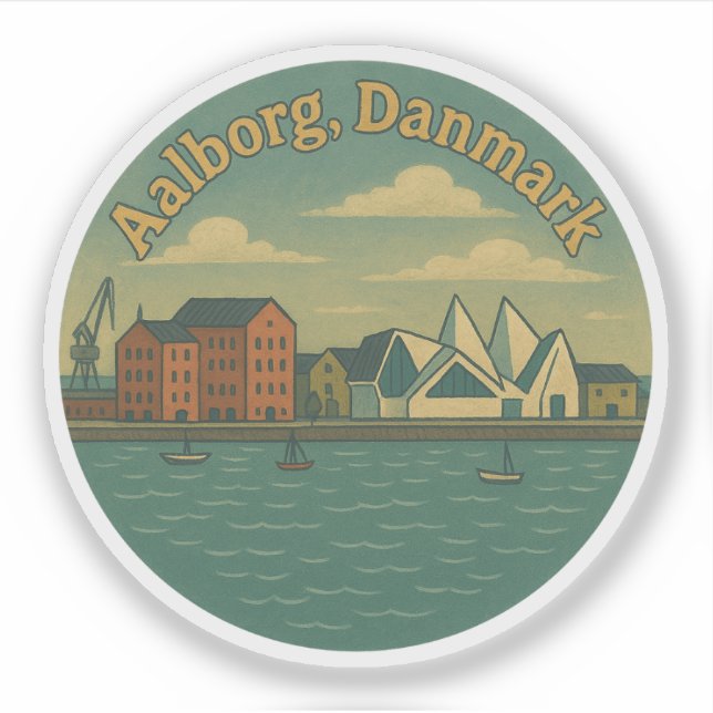 Aalborg Denmark Cityscape (Front)