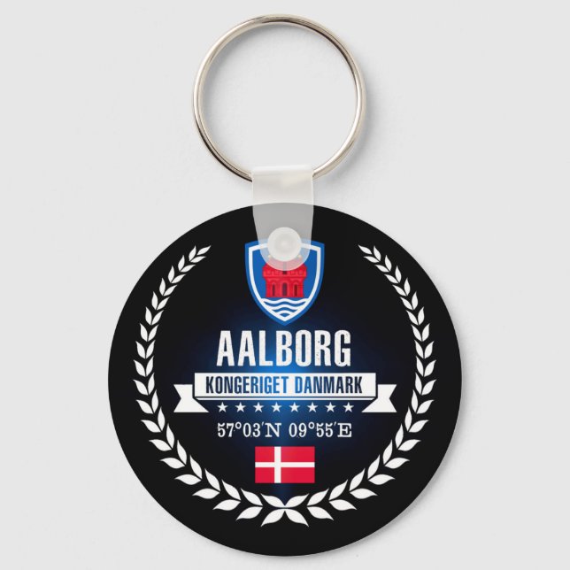Aalborg Keychain (Front)