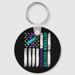 Aamerican Veteran Awareness Month Aamerica Flag Keychain