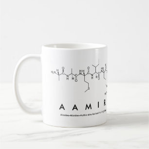 Aamir peptide name mug