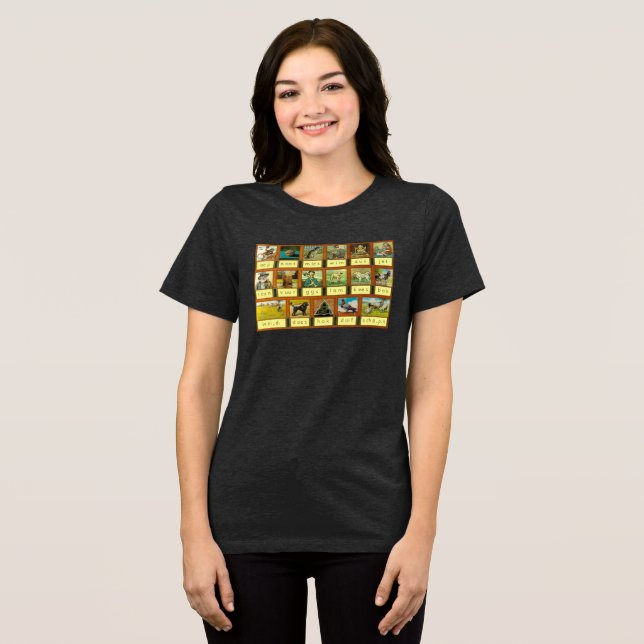 Aap Noot Mies Tri-Blend Shirt (Front Full)