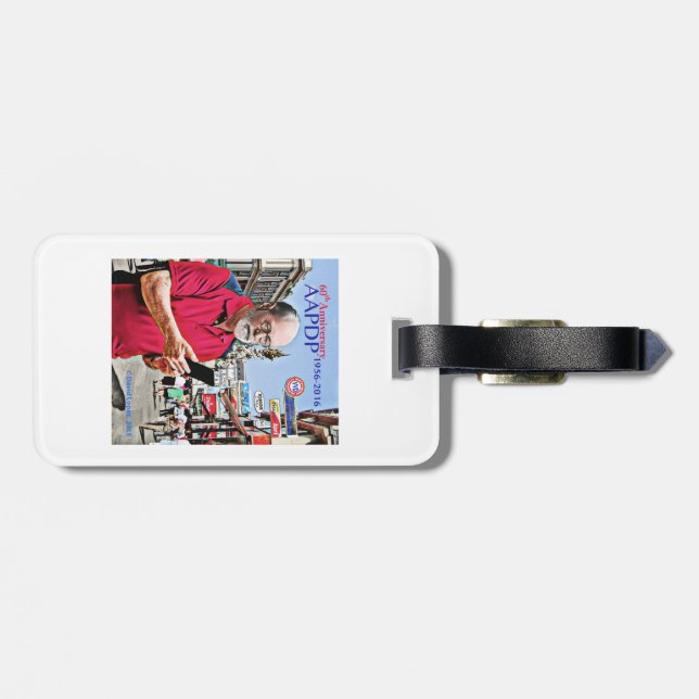 AAPDP 60th Anniversary Luggage Tags (Back Horizontal)