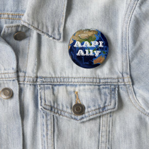 AAPI Ally 2 Inch Round Button