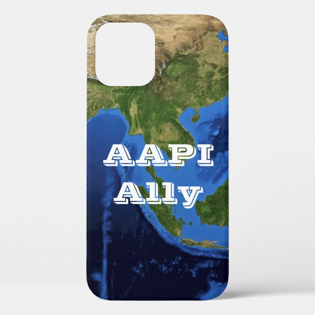 AAPI Ally Case-Mate iPhone Case (Back)