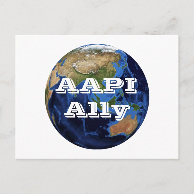 AAPI Ally Postcard (Front)