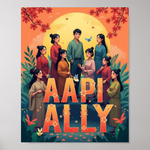 AAPI ALLY POSTER