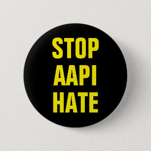AAPI Stop Asian Hate 2 Inch Round Button